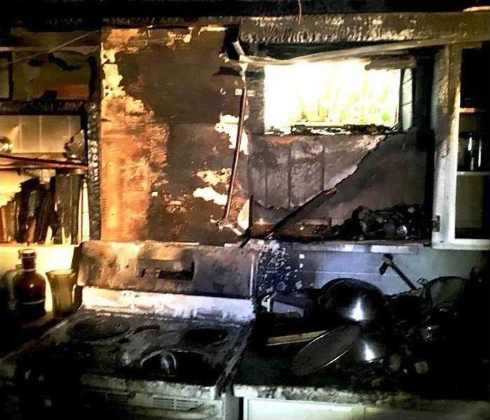 kitchen fire property damage